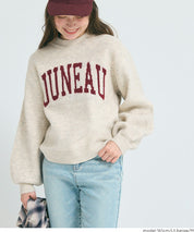 LOGO圓領長袖毛衣