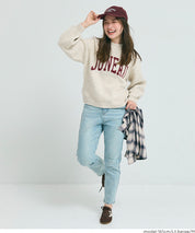 LOGO圓領長袖毛衣