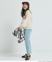 LOGO圓領長袖毛衣