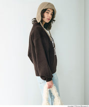 LOGO圓領長袖毛衣