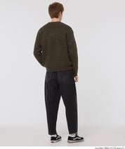 馬海毛風格LOGO針織毛衣