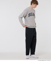 馬海毛風格LOGO針織毛衣