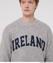 馬海毛風格LOGO針織毛衣