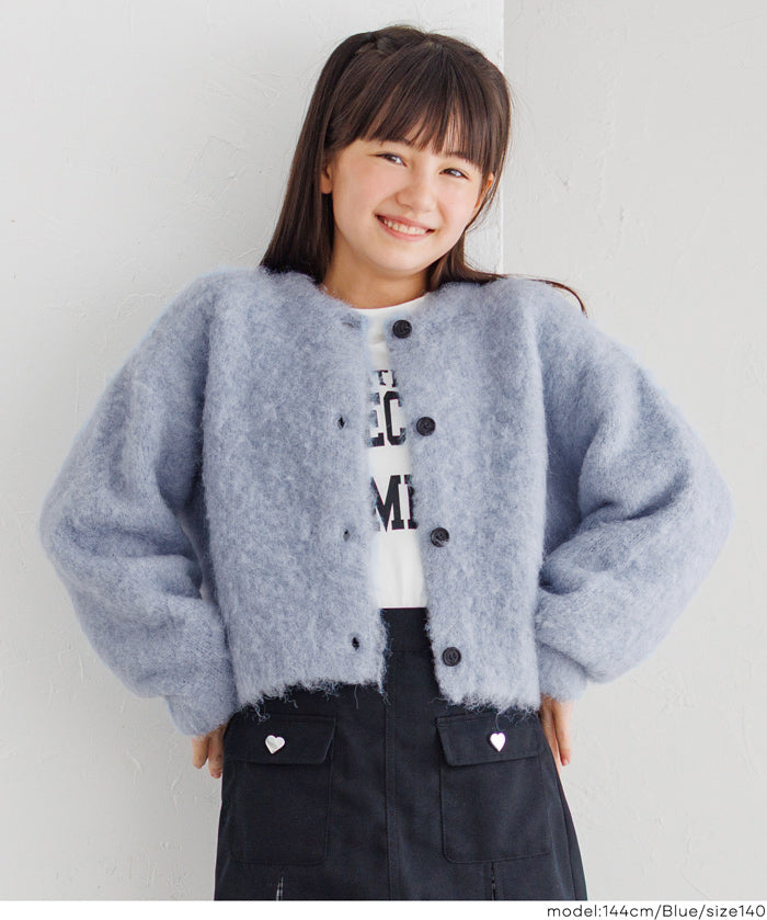 童裝 親子同款 圈圈紗羊毛圓領衫