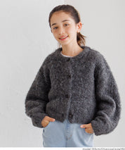 童裝 親子同款 圈圈紗羊毛圓領衫