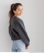 童裝 親子同款 圈圈紗羊毛圓領衫