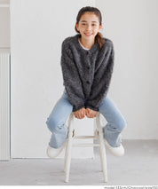 童裝 親子同款 圈圈紗羊毛圓領衫