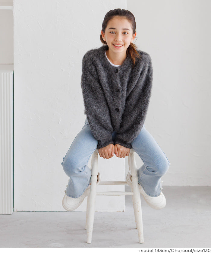 童裝 親子同款 圈圈紗羊毛圓領衫