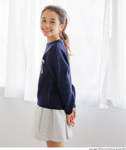 童裝 親子同款 LOGO圓領長袖毛衣