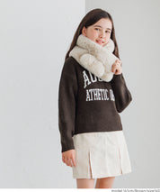 童裝 親子同款 LOGO圓領長袖毛衣