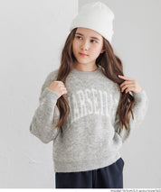 童裝 親子同款 LOGO圓領長袖毛衣