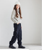 童裝 親子同款 LOGO圓領長袖毛衣