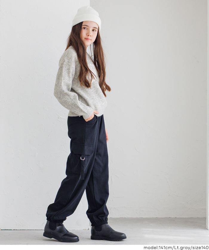 童裝 親子同款 LOGO圓領長袖毛衣