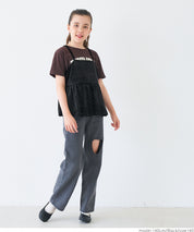 親子同款 童裝 水鑽絲絨吊帶背心