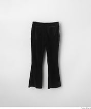 童裝 親子同款 絲絨側線喇叭褲