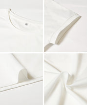 再生聚酯法式袖T恤