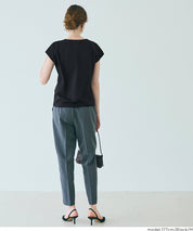 再生聚酯法式袖T恤