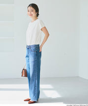 再生聚酯法式袖T恤