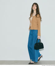 波紋皺褶蝴蝶結綁帶外套