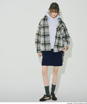 縮絨針織迷你裙 可配套