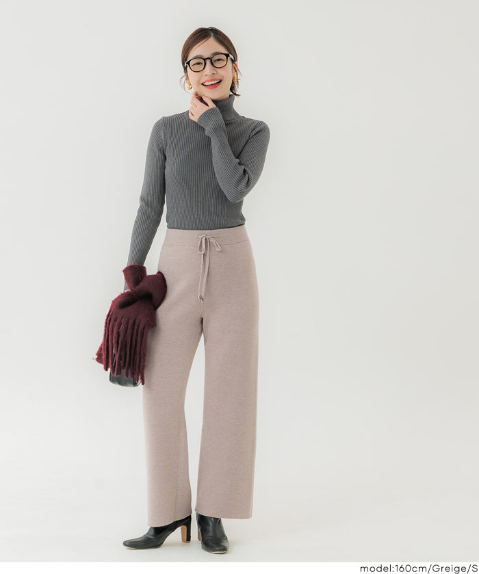 【DAILY WARM】內刷絨毛暖暖針織褲