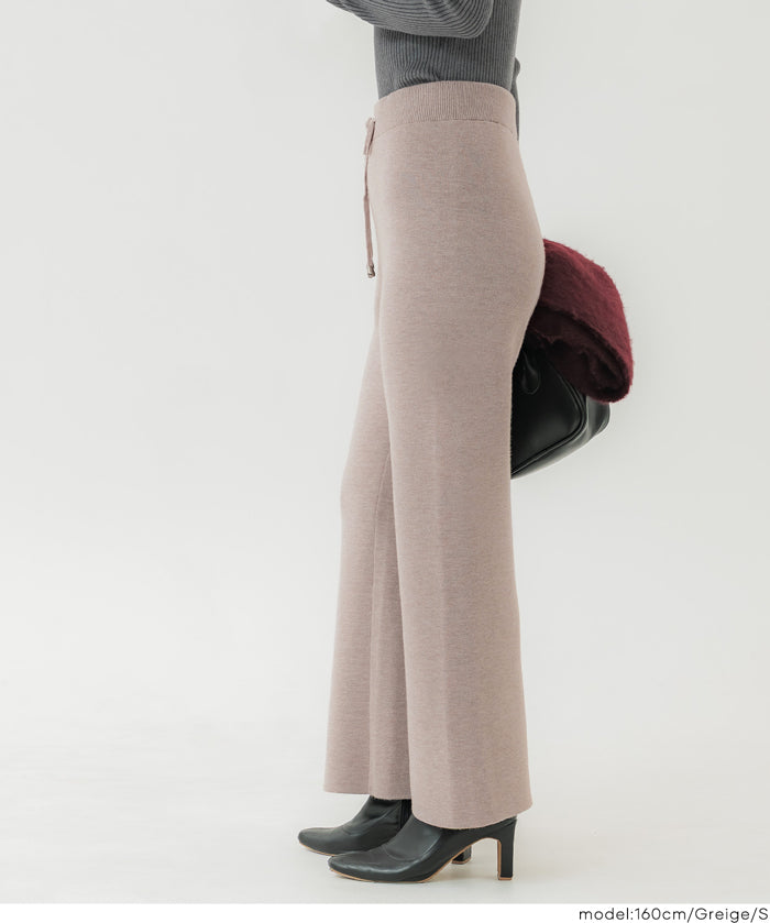 【DAILY WARM】內刷絨毛暖暖針織褲