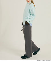 【DAILY WARM】內刷絨毛暖暖針織褲