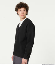 畔編空氣感針織外套