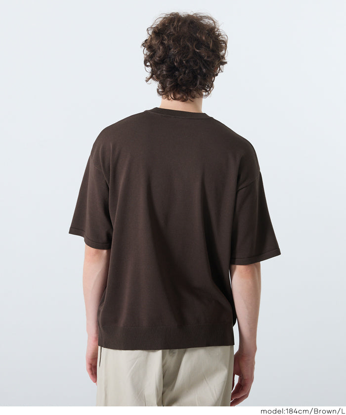 雙面針織短袖TEE