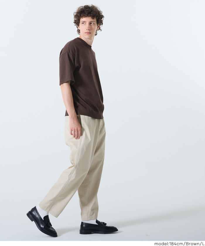 雙面針織短袖TEE