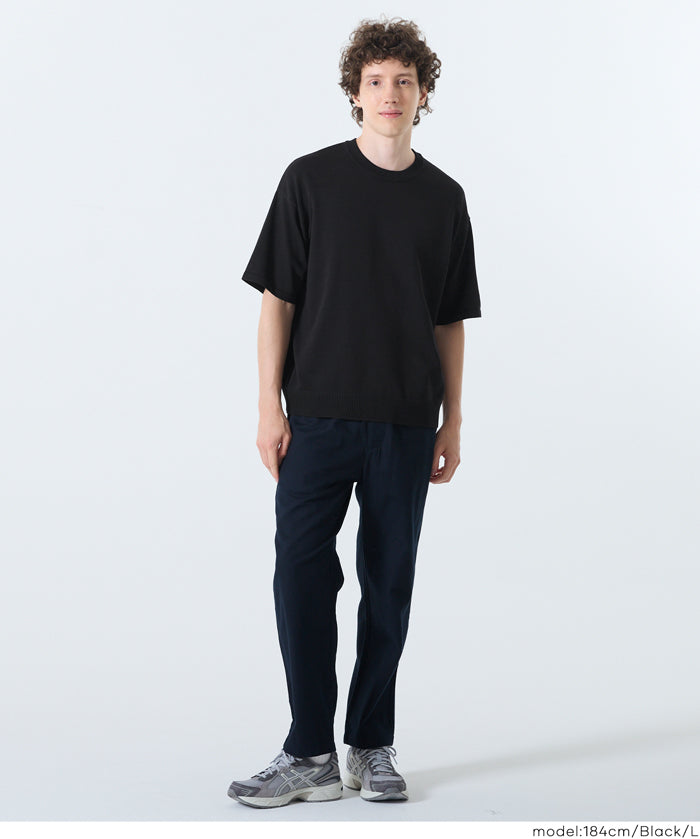 雙面針織短袖TEE