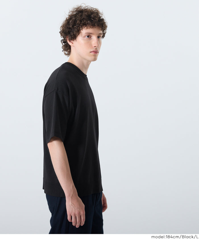 雙面針織短袖TEE