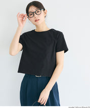 寬鬆短版T恤 COTTON from the U.S.