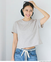 寬鬆短版T恤 COTTON from the U.S.