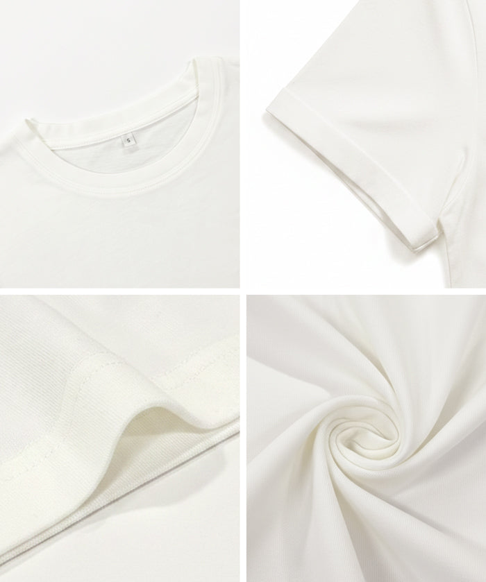 法式袖T恤 COTTON from the U.S.