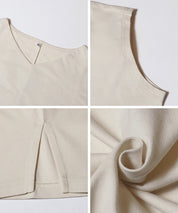 V領飛鼠袖T恤 COTTON from the U.S.