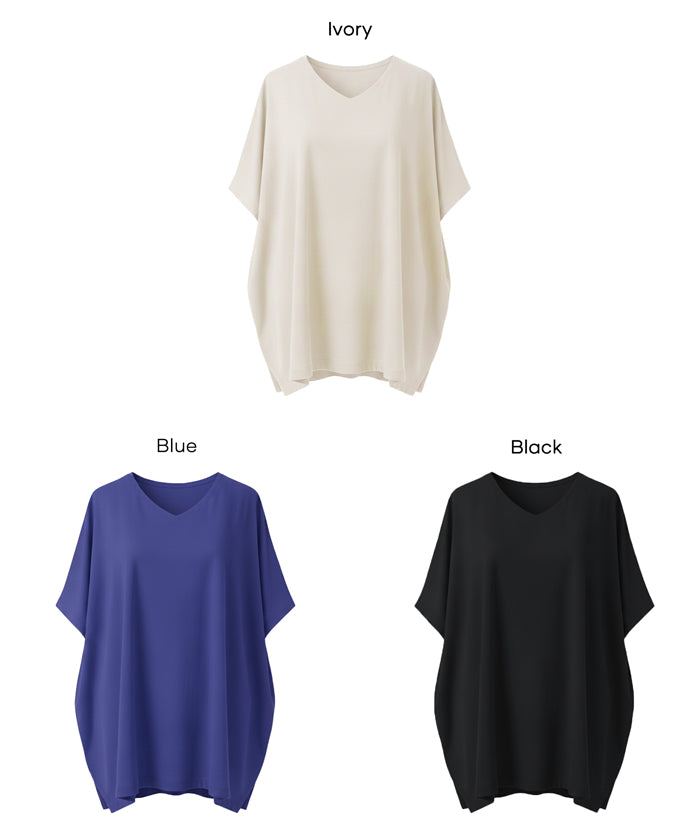 V領飛鼠袖T恤 COTTON from the U.S.
