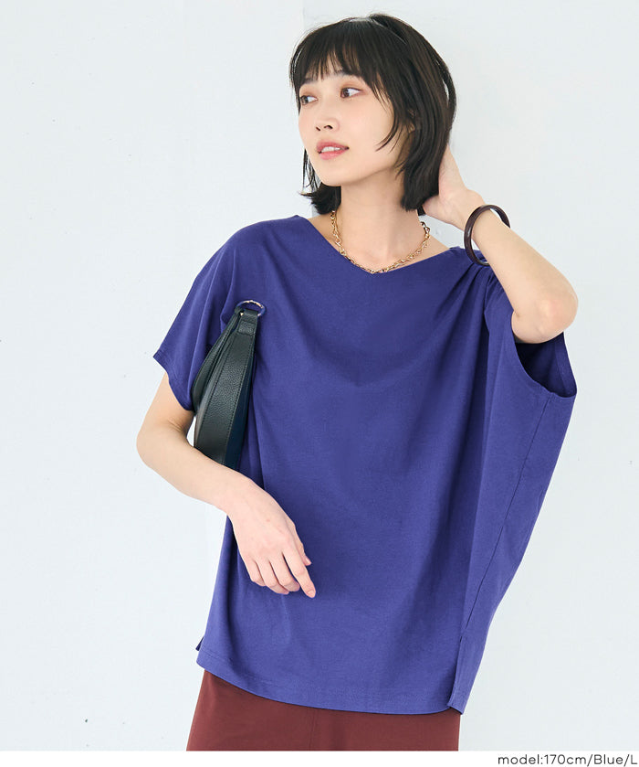 V領飛鼠袖T恤 COTTON from the U.S.