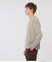 立體羅紋圓領針織上衣