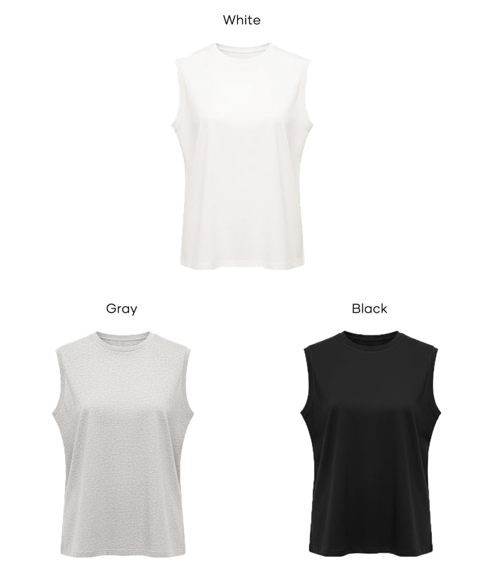 無袖背心上衣 COTTON from the U.S.