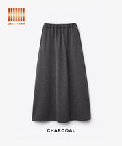 【DAILY WARM】內刷絨毛A字裙