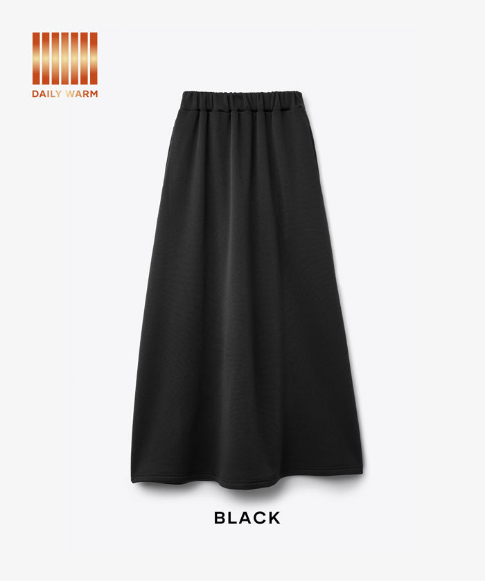 【DAILY WARM】內刷絨毛A字裙