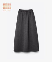 【DAILY WARM】內刷絨毛A字裙