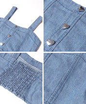 童裝 愛心扣小可愛＆T恤 套裝