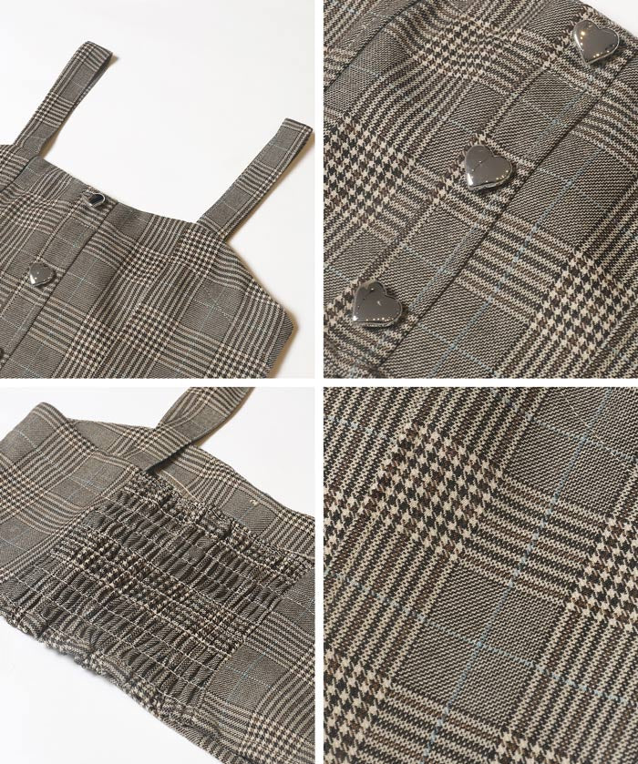 童裝 愛心扣小可愛＆T恤 套裝