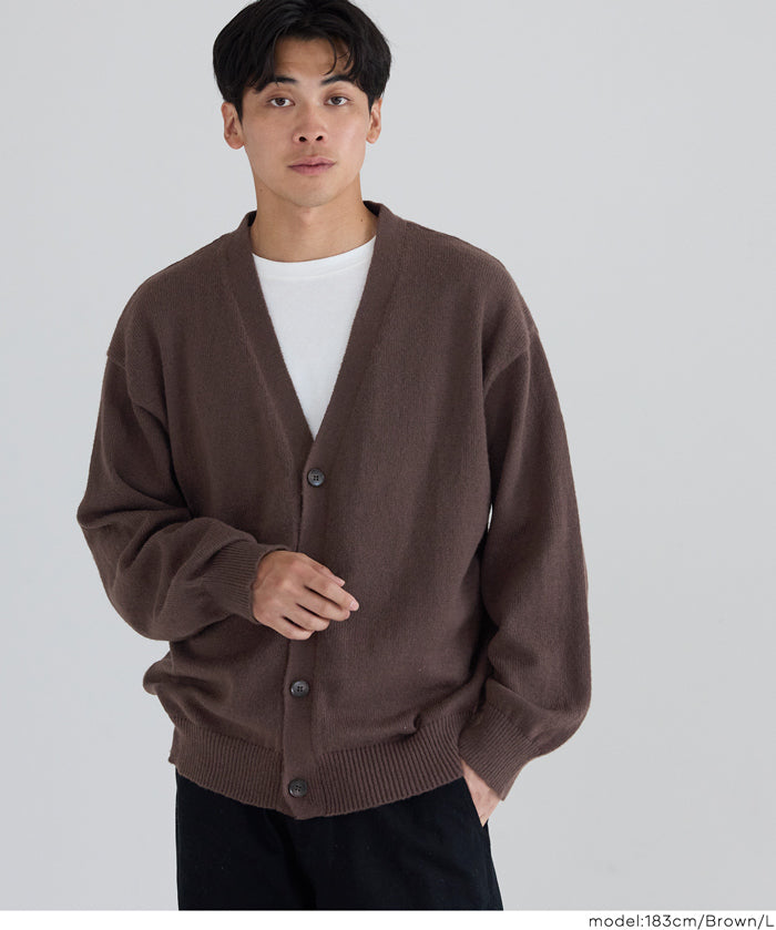 羊毛觸感針織外套