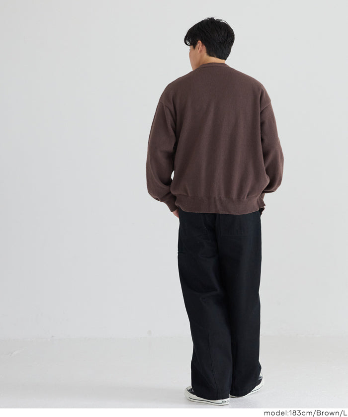 羊毛觸感針織外套