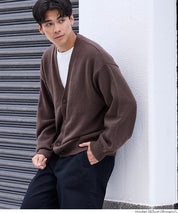 羊毛觸感針織外套