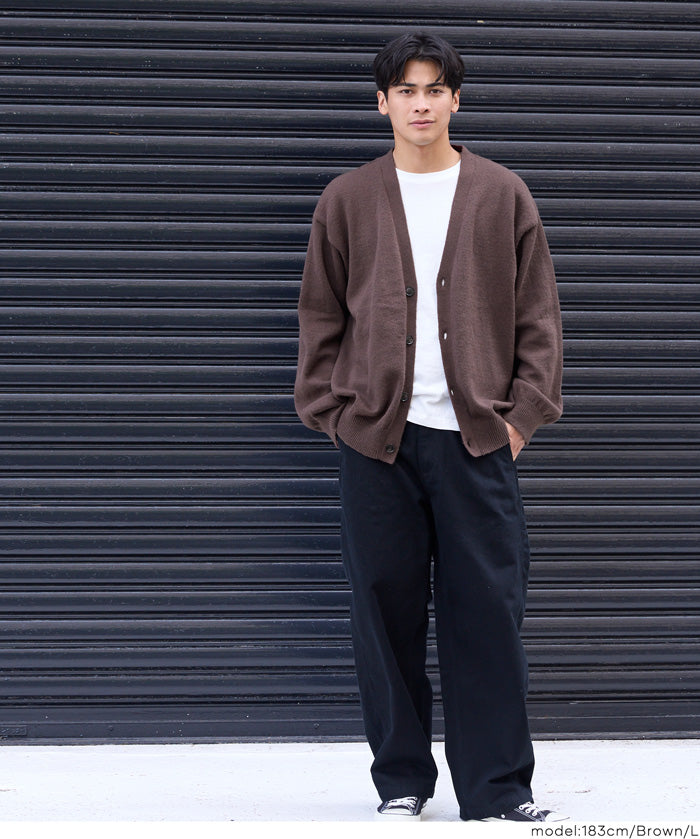 羊毛觸感針織外套