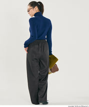 【DAILY WARM】內刷毛提花寬褲